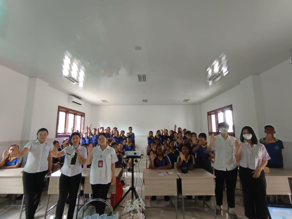 KEGIATAN PENYULUHAN AKSI BERGIZI DI SMP NEGERI 7 MENGWI